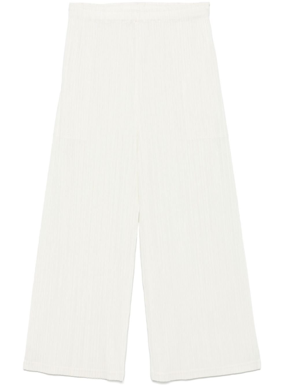 Pleats Please Issey Miyake Thicker Bottoms 1 trousers - Neutrals von Pleats Please Issey Miyake