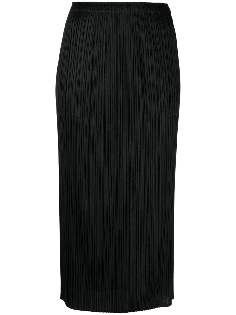 Pleats Please Issey Miyake pleated high-waist skirt - Black von Pleats Please Issey Miyake