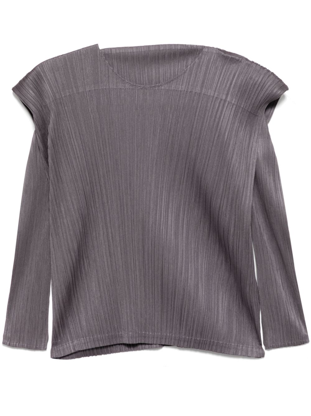 Pleats Please Issey Miyake plissé-effect top - Purple von Pleats Please Issey Miyake