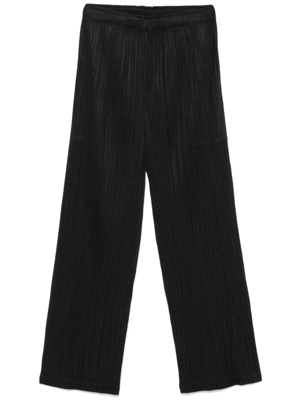 Pleats Please Issey Miyake plissé trousers - Black von Pleats Please Issey Miyake