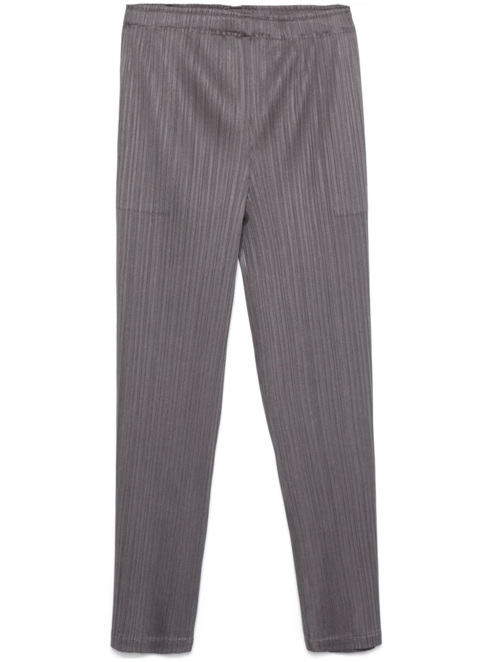 Pleats Please Issey Miyake plissé trousers - Grey von Pleats Please Issey Miyake