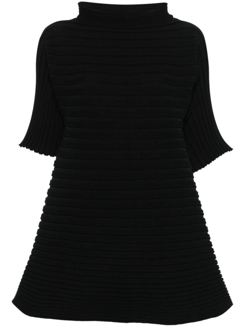 Pleats Please Issey Miyake ribbed-knit top - Black von Pleats Please Issey Miyake