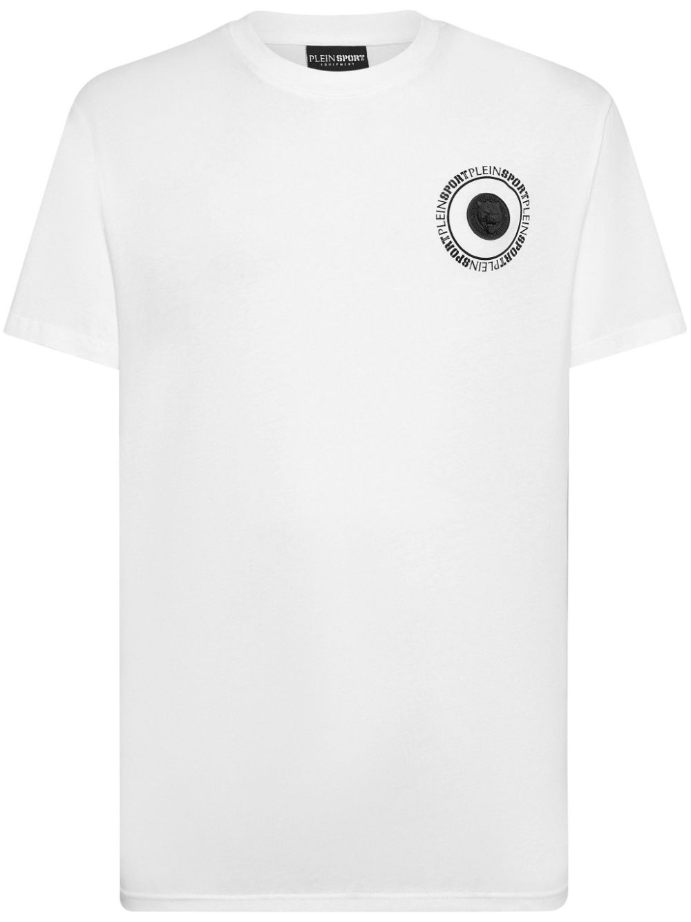 Plein Sport Carbon Tiger print T-shit - White von Plein Sport