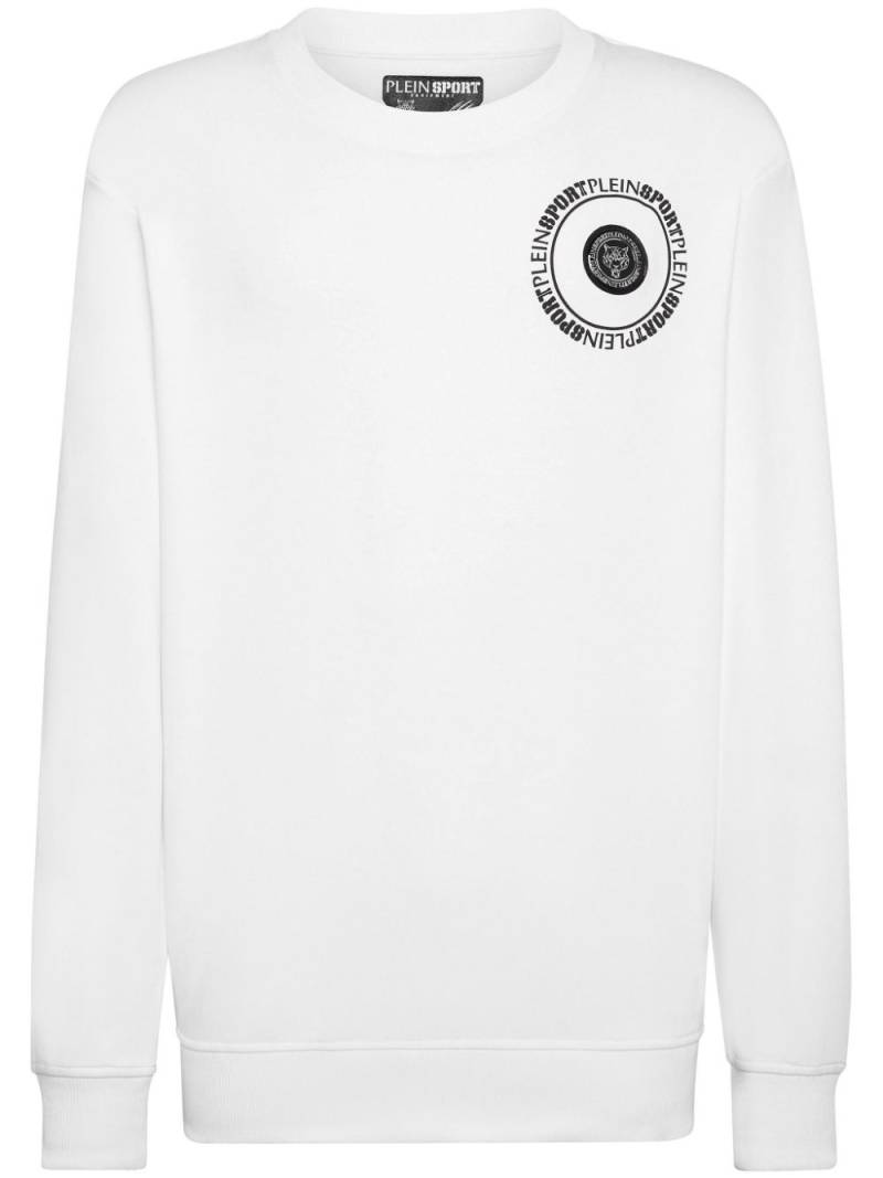 Plein Sport Carbon Tiger sweatshirt - White von Plein Sport