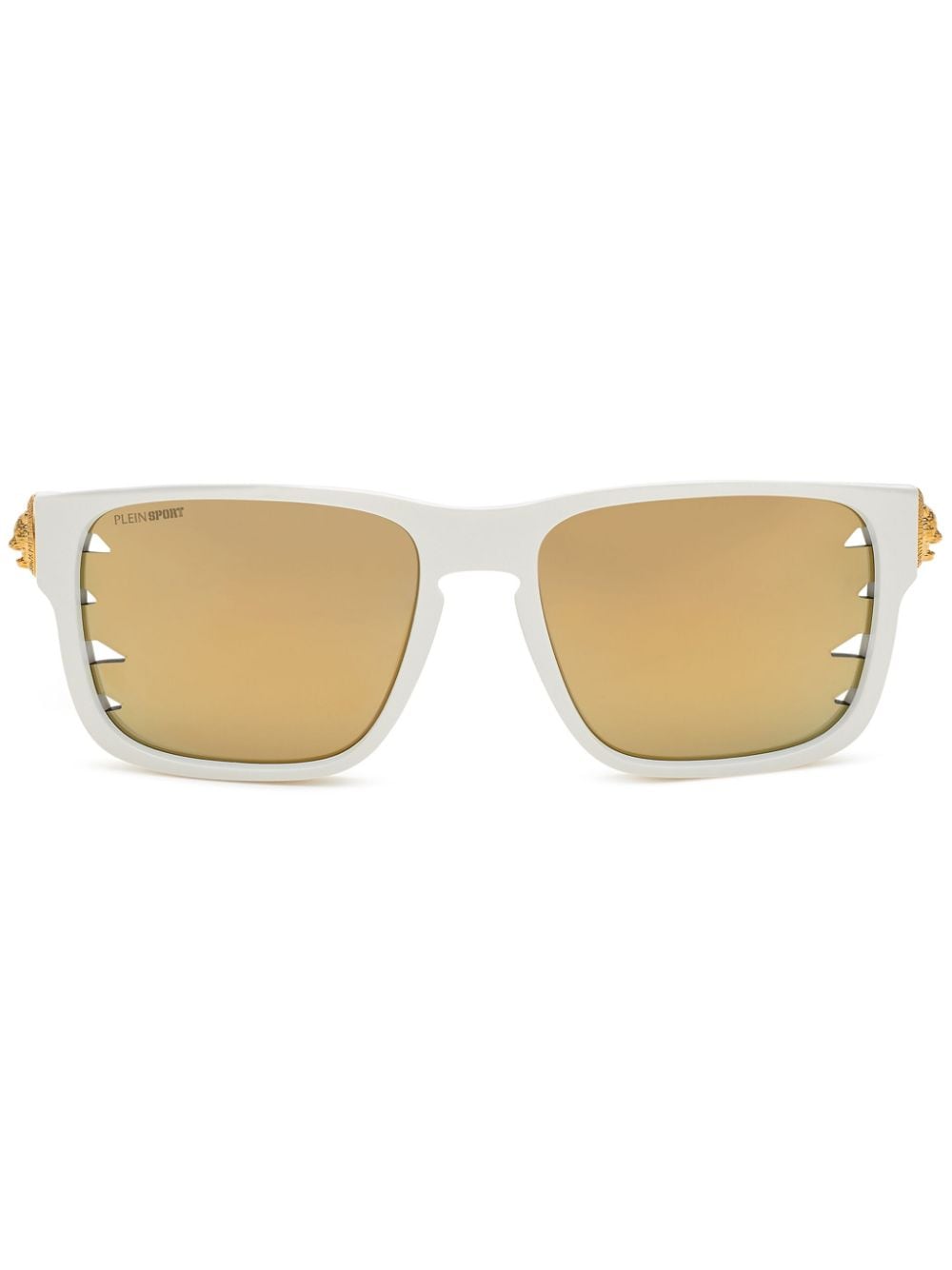 Plein Sport Gaze square-frame sunglasses - White von Plein Sport
