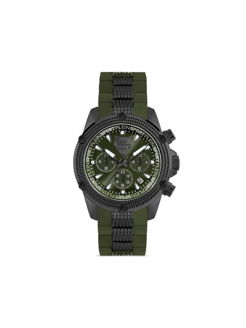 Plein Sport Hurricane Chrono 44mm - Green von Plein Sport