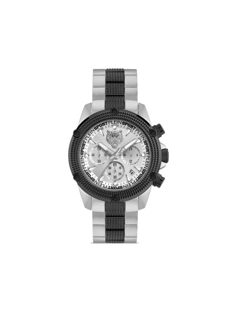 Plein Sport Hurricane Chrono 44mm - Silver von Plein Sport