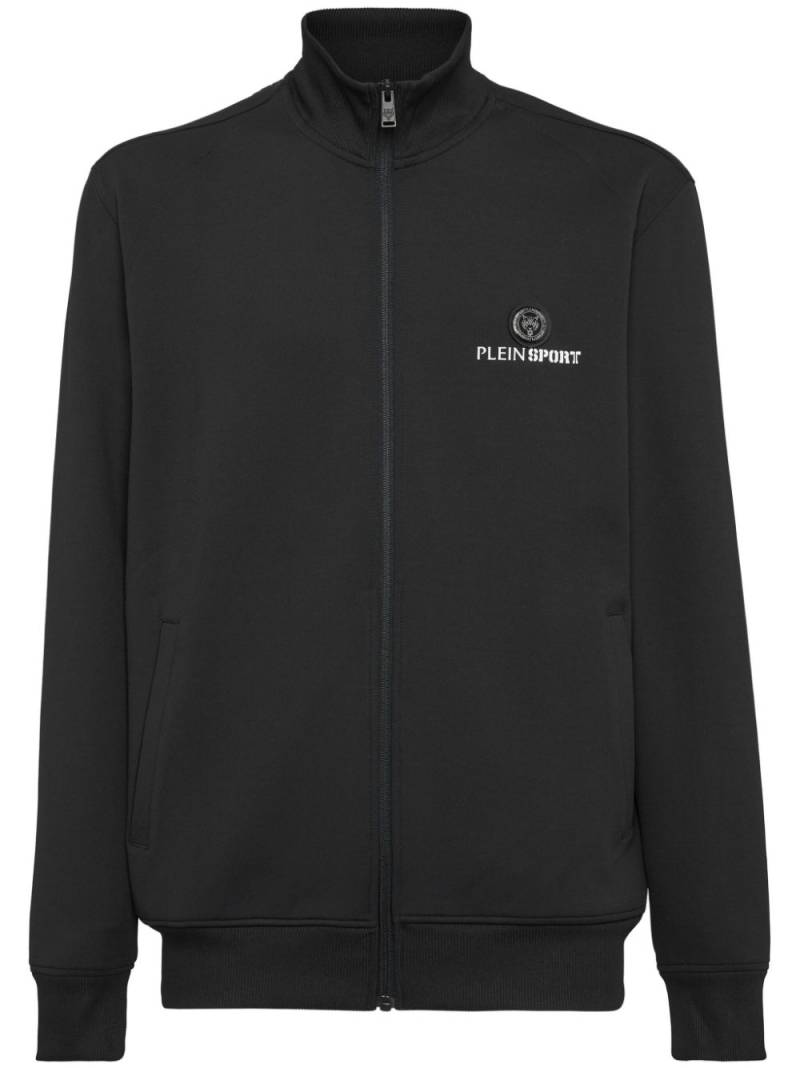 Plein Sport Jogging track jacket - Black von Plein Sport