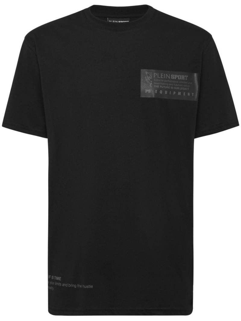 Plein Sport LS round-neck T-shirt - Black von Plein Sport