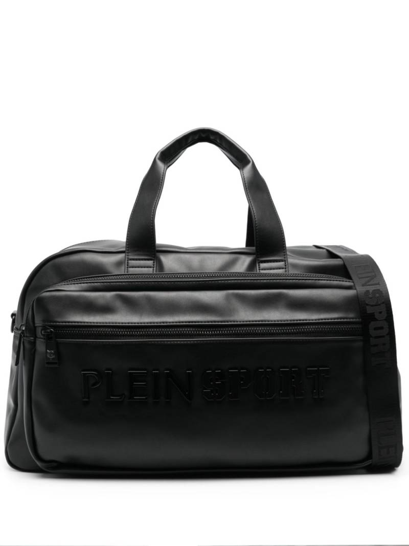 Plein Sport New Arizona embossed-logo duffle bag - Black von Plein Sport