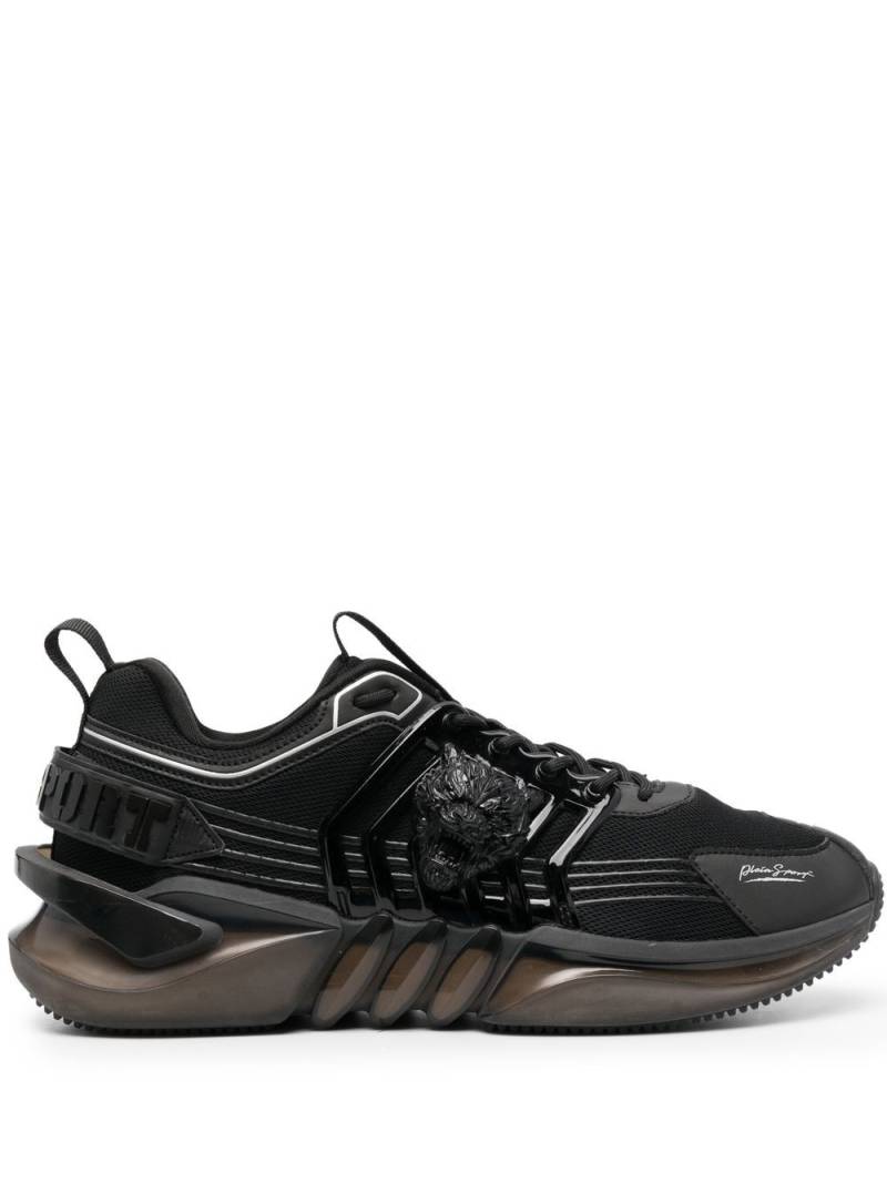 Plein Sport Runner Tiger lace-up sneakers - Black von Plein Sport