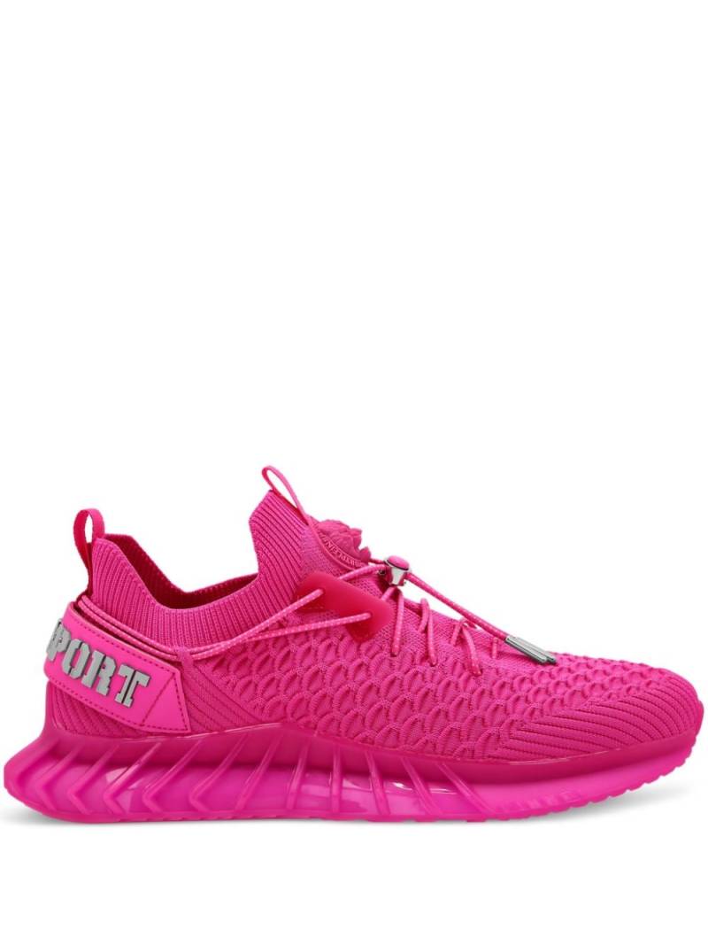 Plein Sport Runner logo-plaque sneakers - Pink von Plein Sport