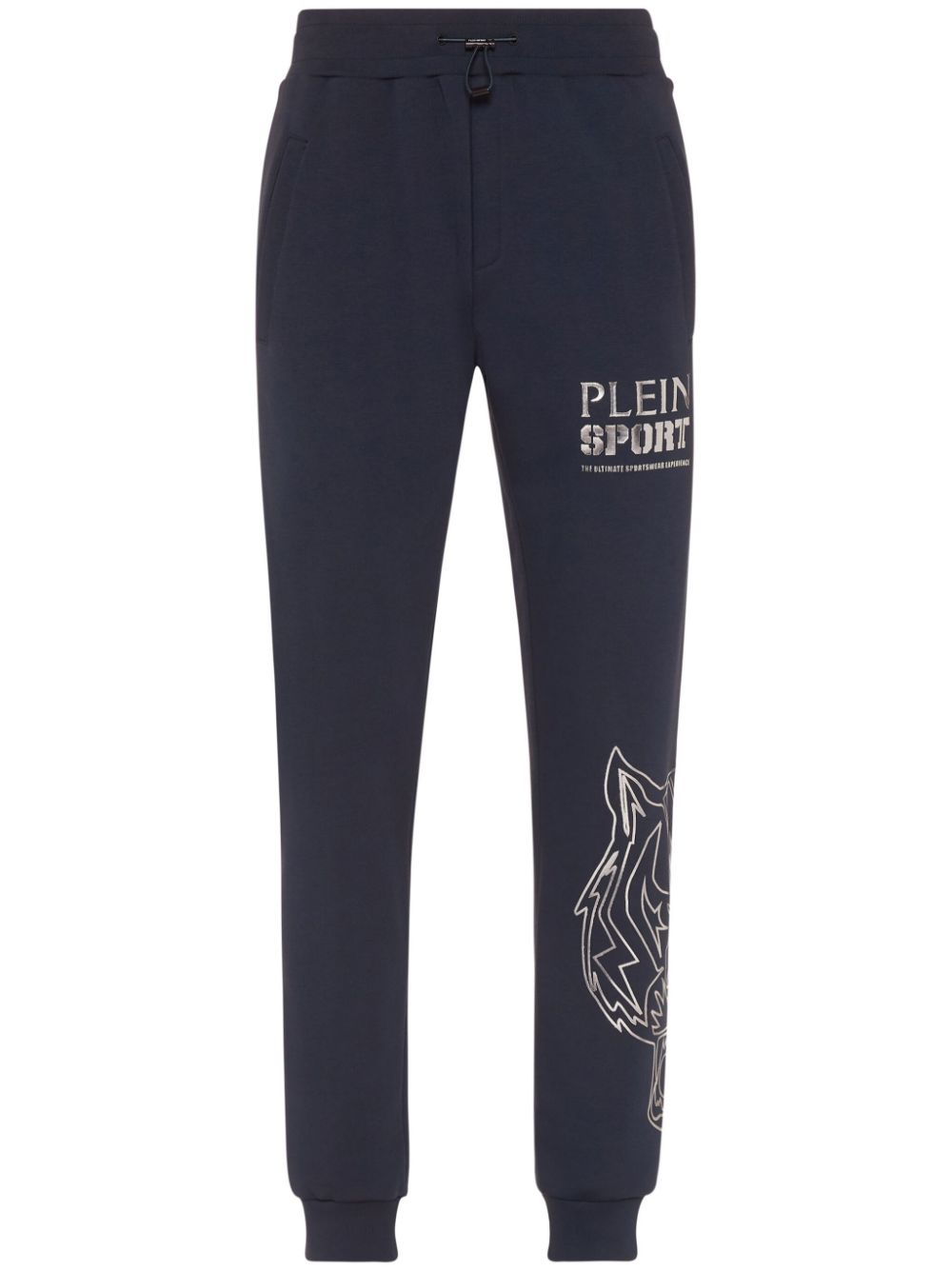 Plein Sport Tiger jogging trousers - Blue von Plein Sport