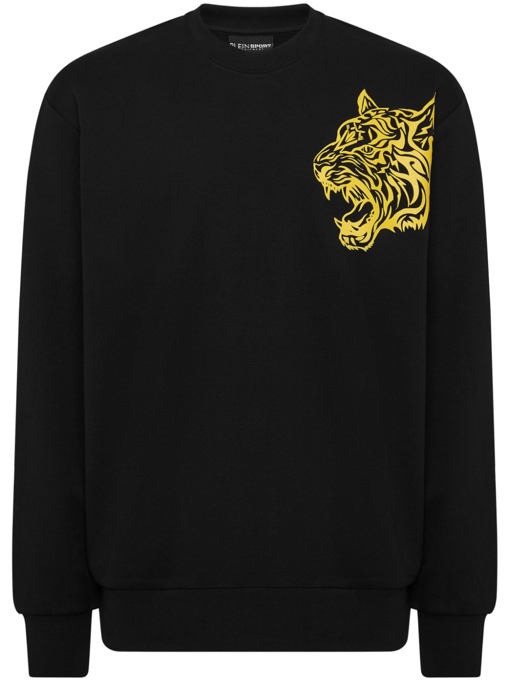 Plein Sport Tiger round-neck sweatshirt - Black von Plein Sport