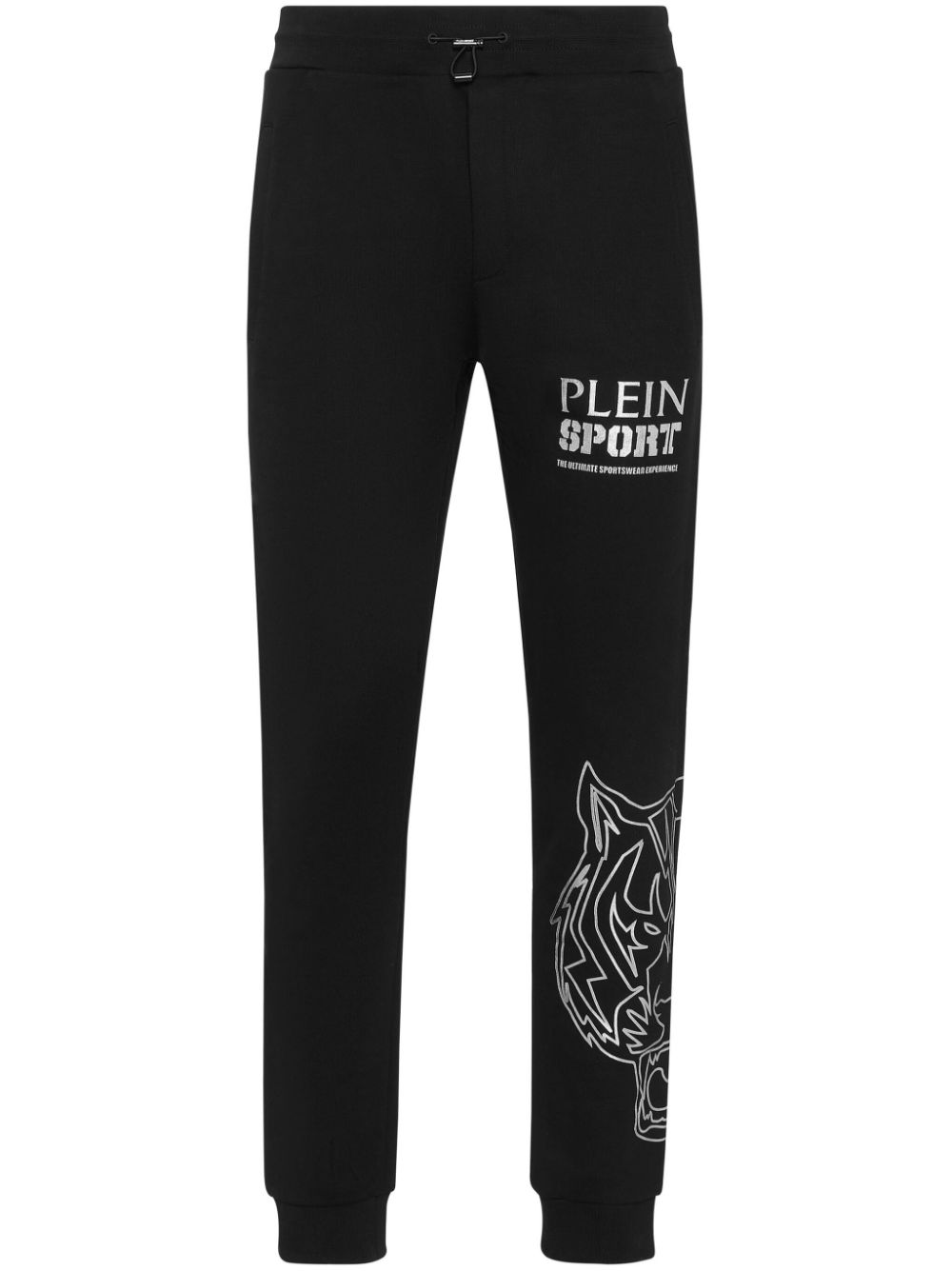 Plein Sport Tiger track pants - Black von Plein Sport