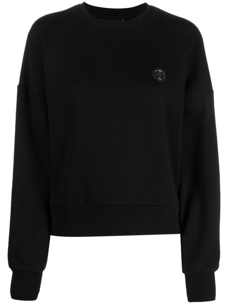 Plein Sport graphic-print cotton sweatshirt - Black von Plein Sport