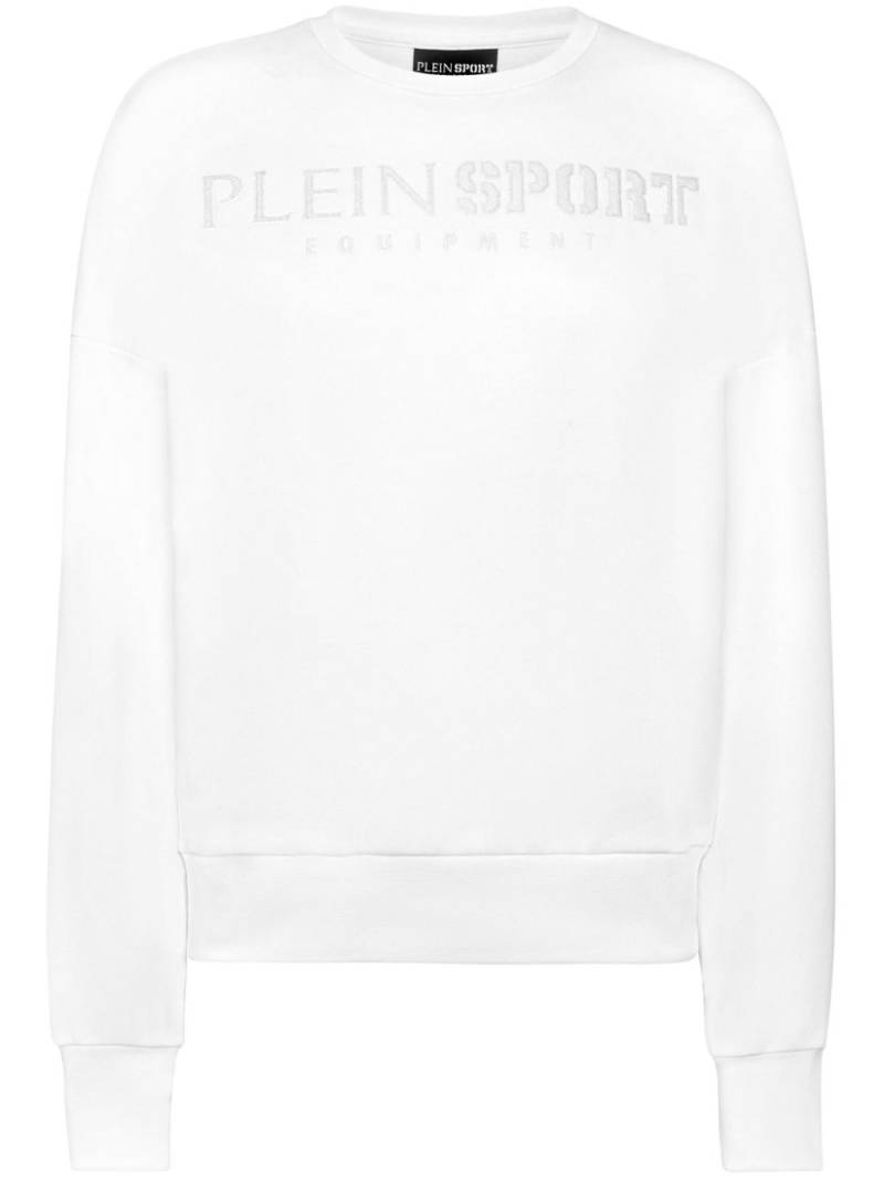 Plein Sport jogging sweatshirt - White von Plein Sport