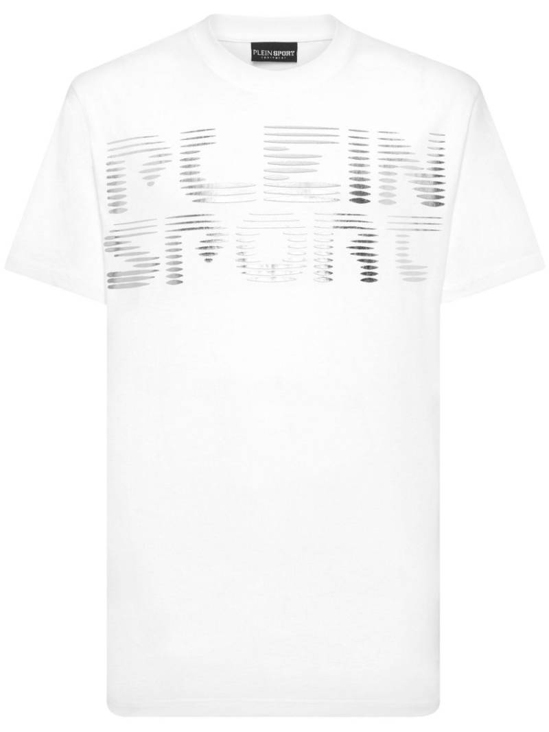 Plein Sport logo-print T-shirt - White von Plein Sport