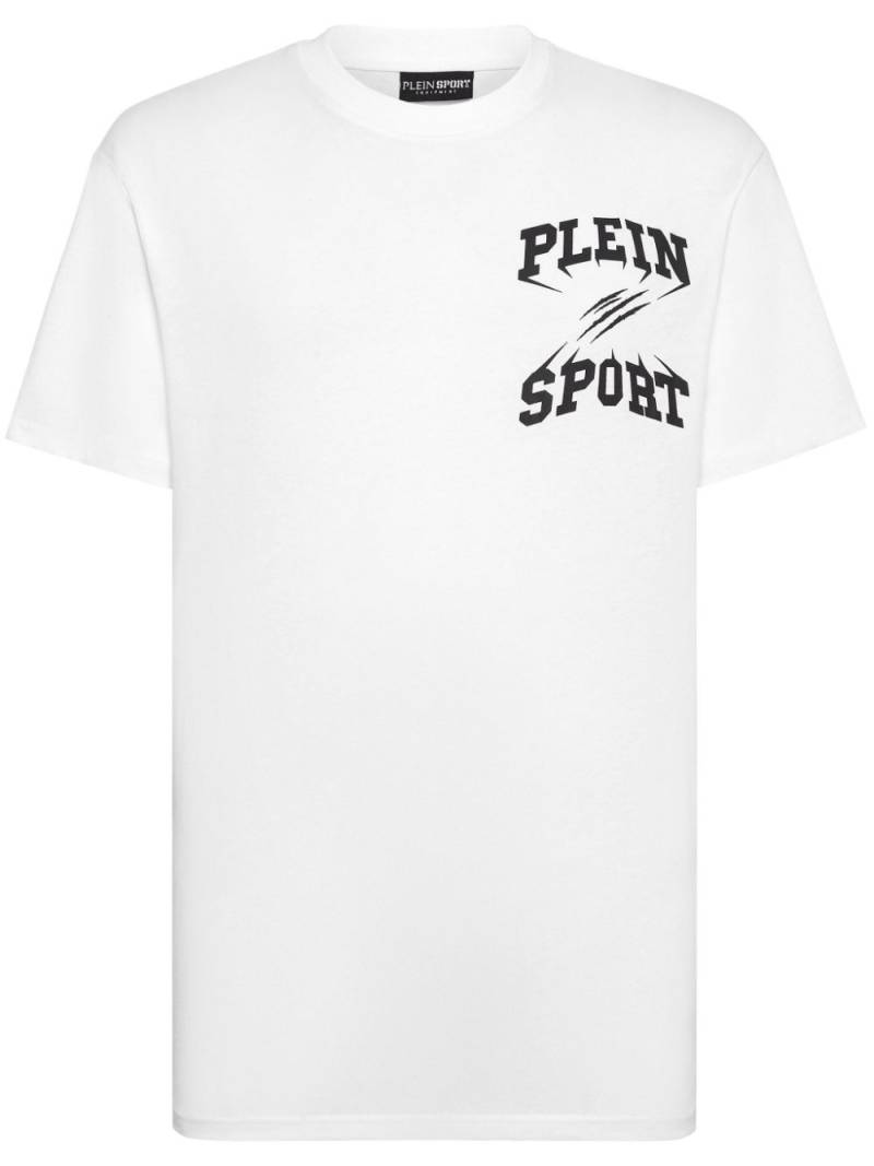 Plein Sport logo-print crew-neck T-shirt - White von Plein Sport