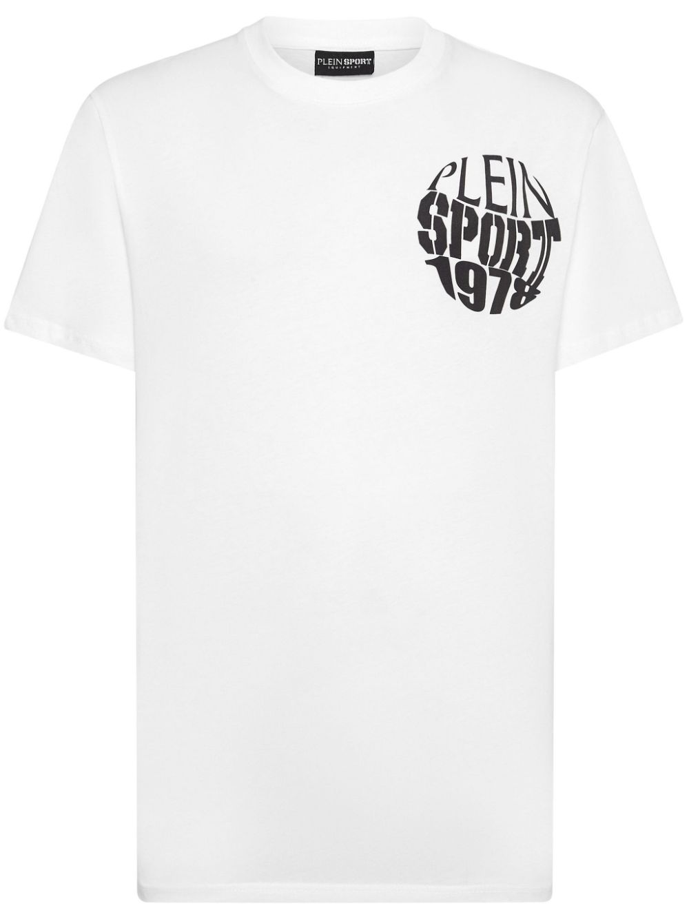 Plein Sport logo-print crew-neck T-shirt - White von Plein Sport