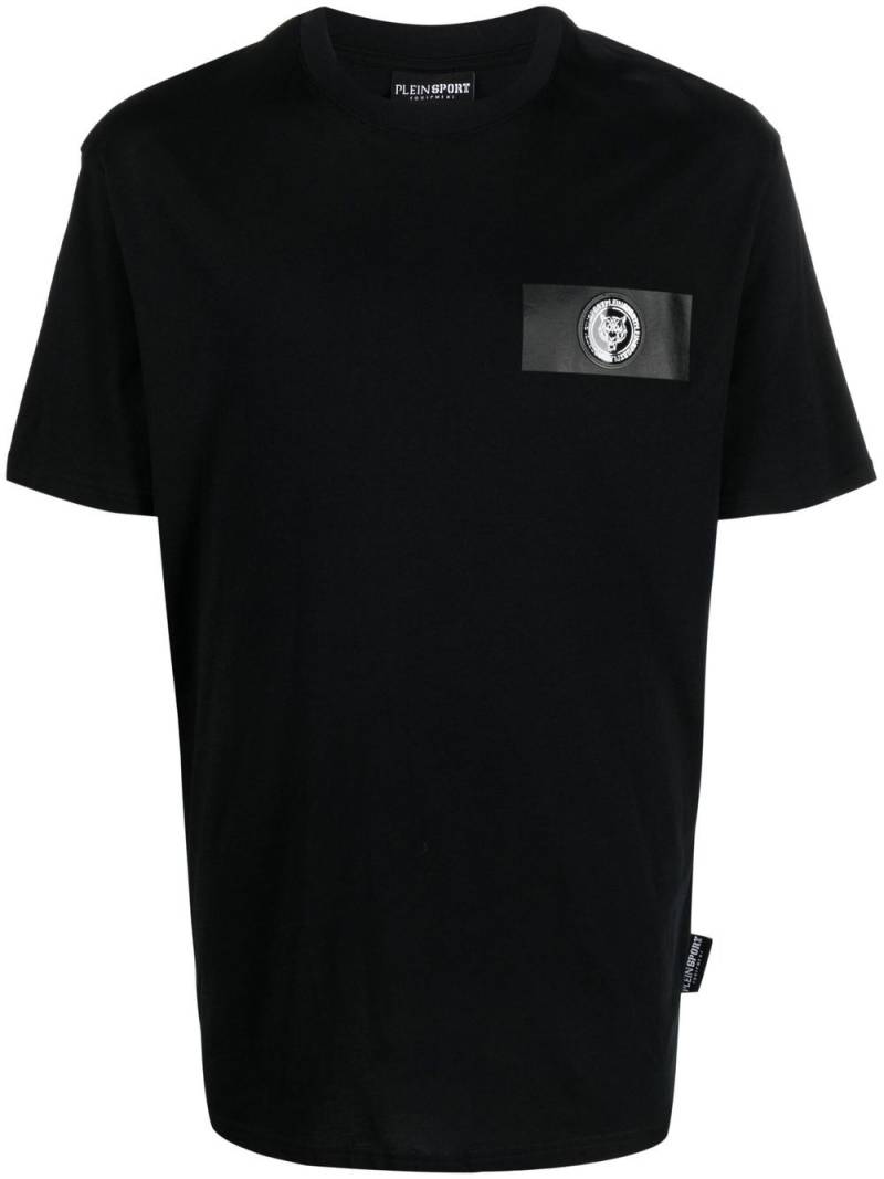 Plein Sport logo-print short-sleeved T-shirt - Black von Plein Sport