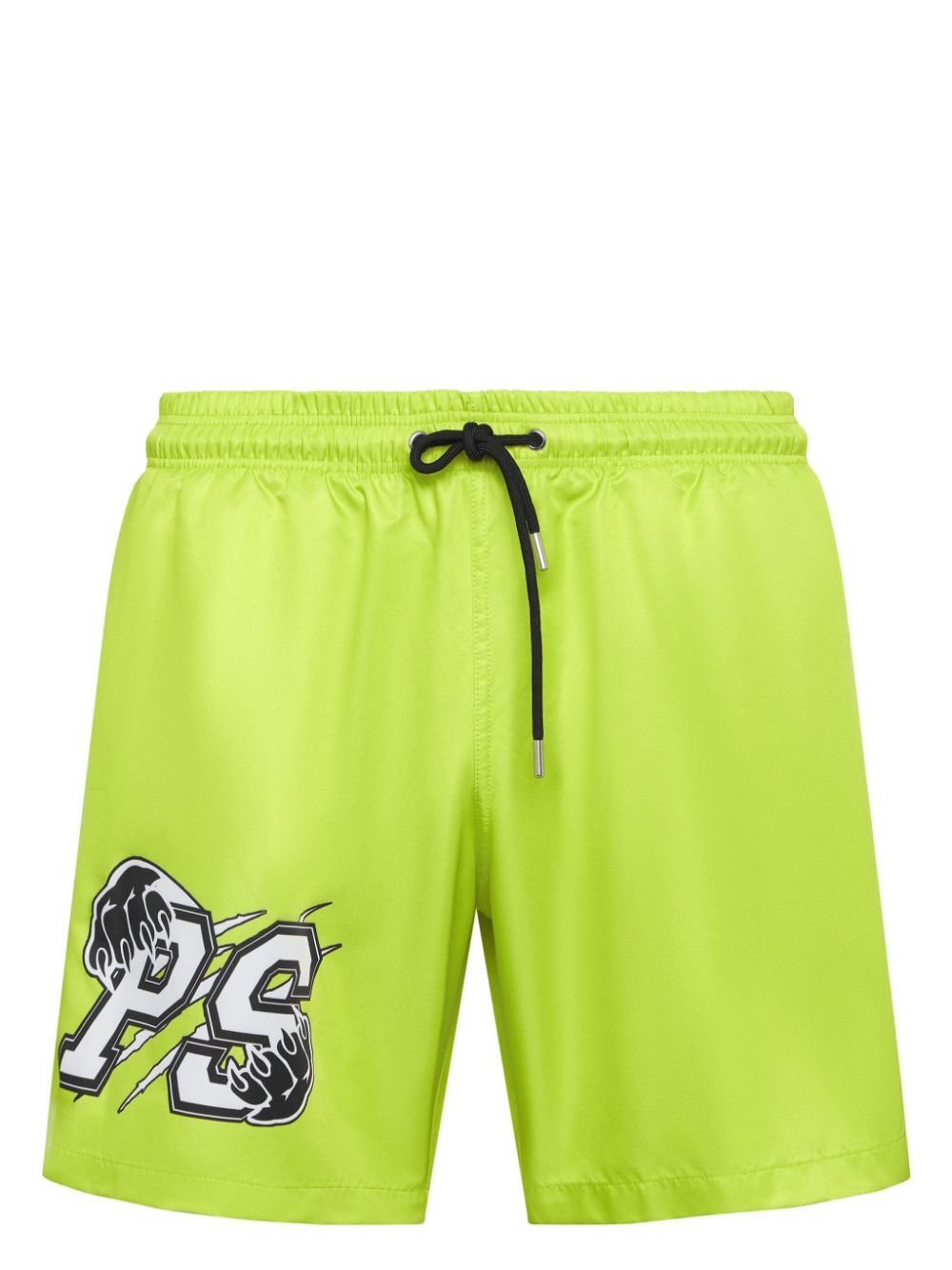 Plein Sport logo-print swim shorts - Green von Plein Sport