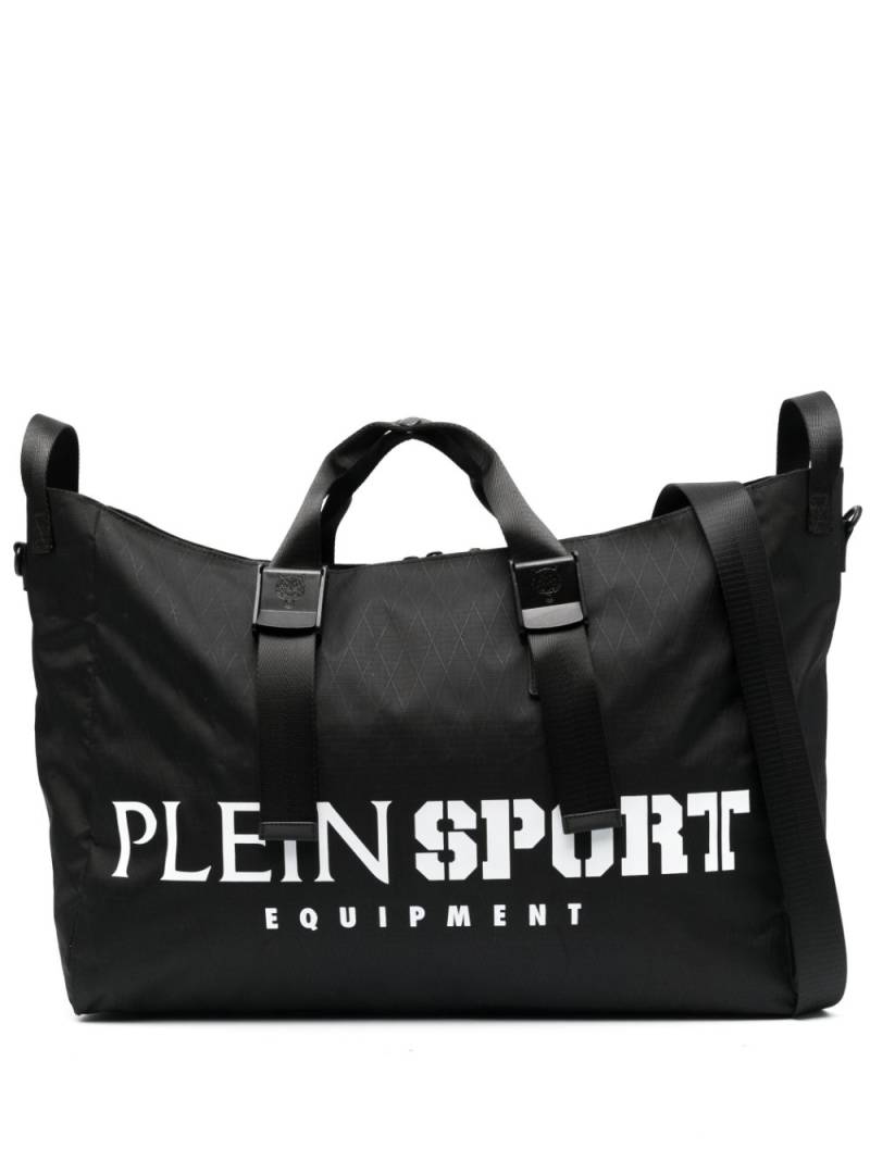 Plein Sport logo-print tote bag - Black von Plein Sport