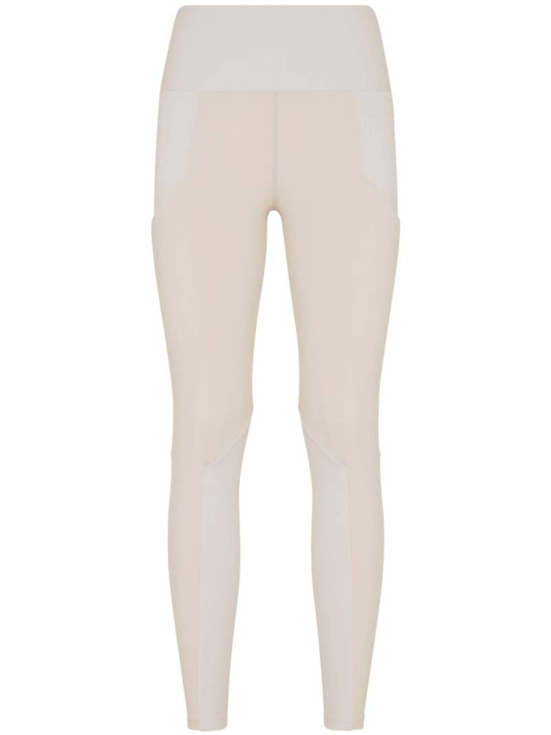 Plein Sport panelled logo leggings - Grey von Plein Sport