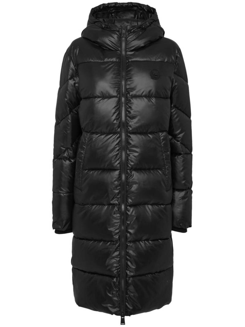 Plein Sport quilted puffer coat - Black von Plein Sport