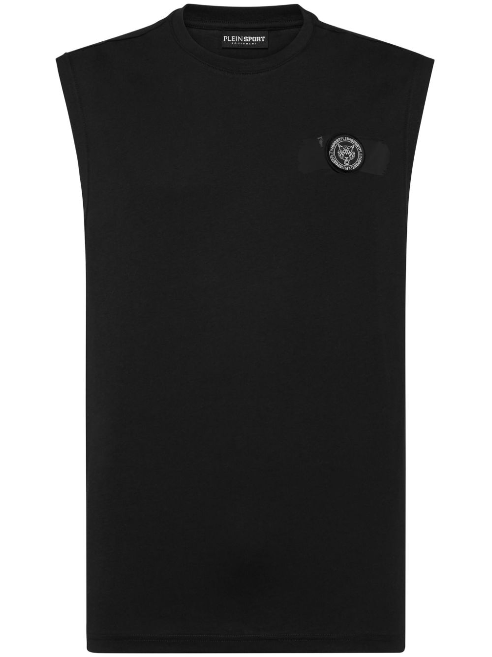 Plein Sport round-neck sleeveless T-shirt - Black von Plein Sport