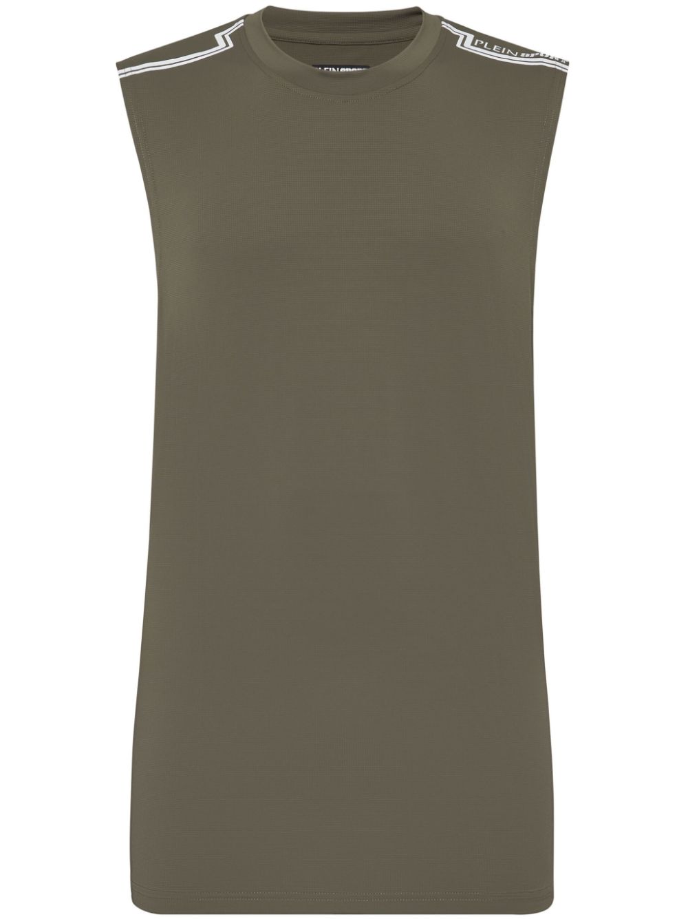 Plein Sport round-neck sleeveless T-shirt - Green von Plein Sport