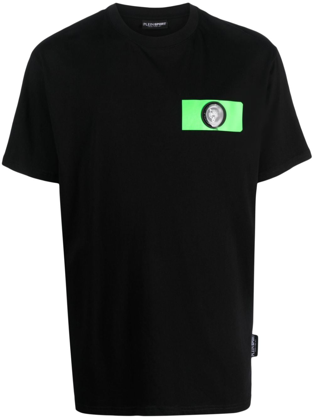 Plein Sport short-sleeve cotton T-shirt - Black von Plein Sport