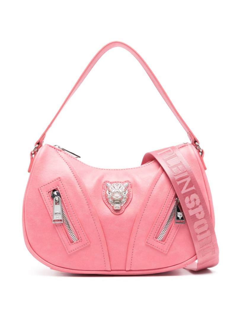 Plein Sport tiger-head shoulder bag - Pink von Plein Sport