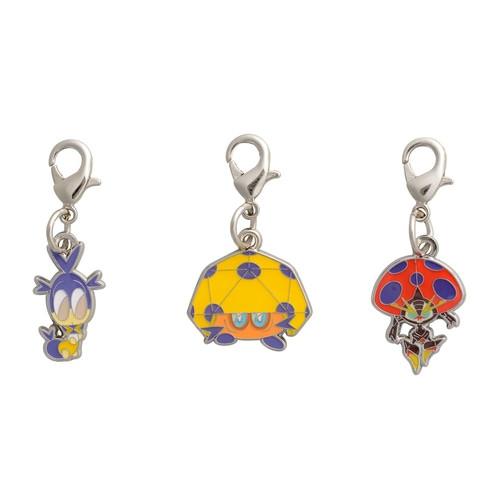 Pokémon - Pokemon Center Blipbug, Dottler, Orbeetle Schlüsselanhänger 3 Stück, für Herren, Multicolor von Pokémon