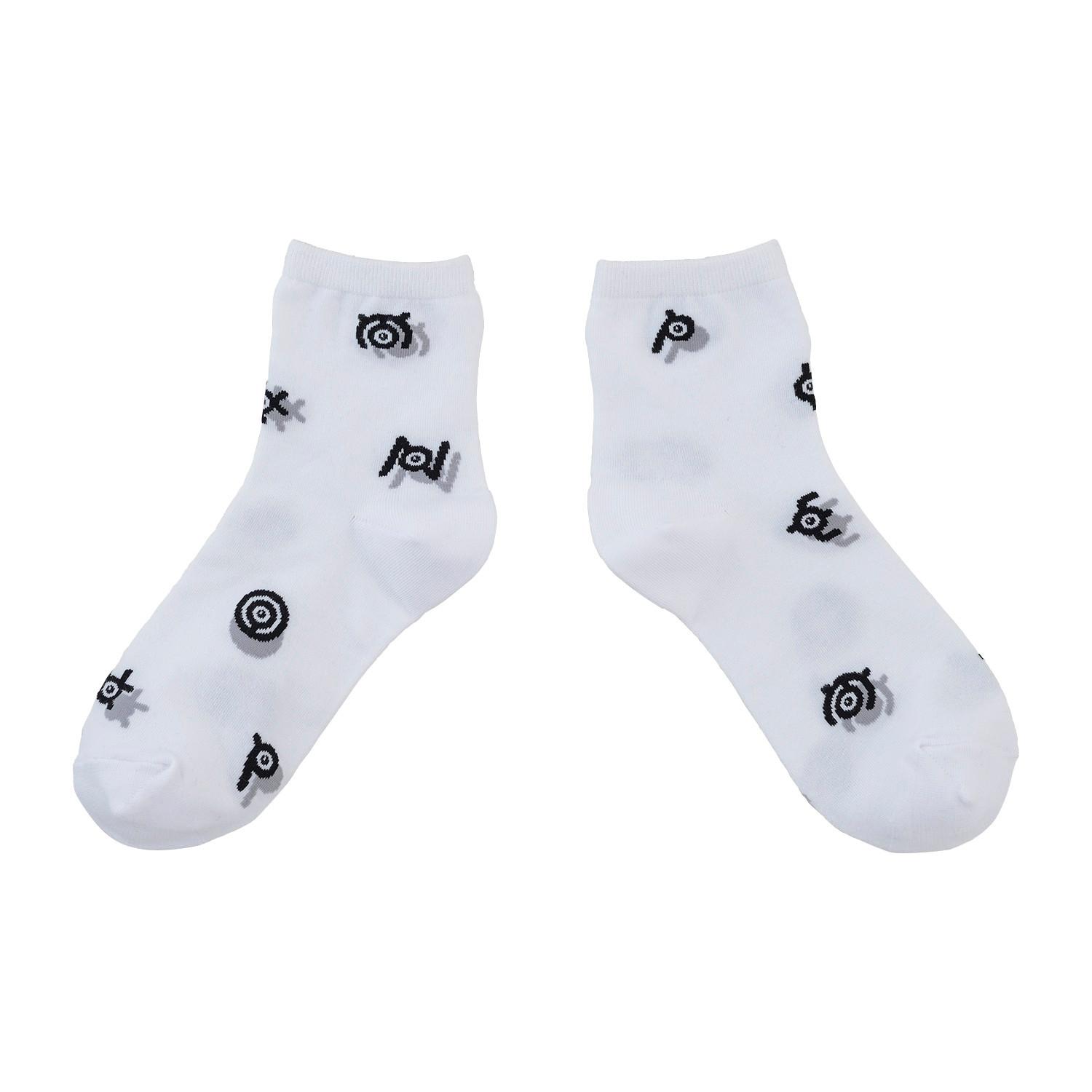 Pokemon Center Original Middle Socks Unown Damen  ONE SIZE von Pokémon