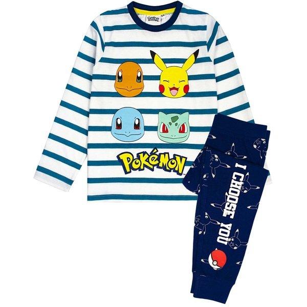 Schlafanzug Unisex Weiss 116 von Pokémon