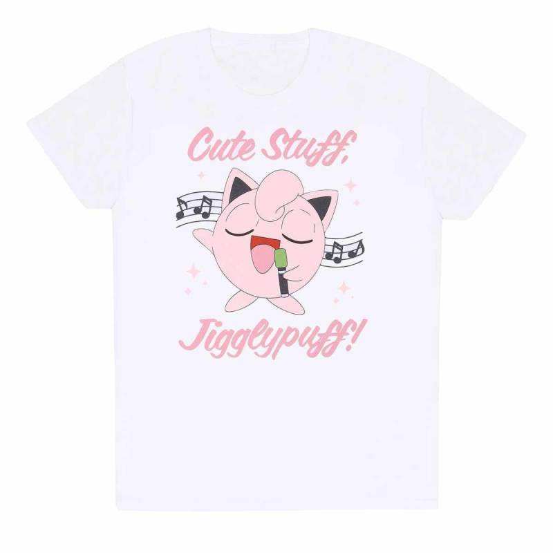 Sing Along Tshirt Damen Weiss M von Pokémon