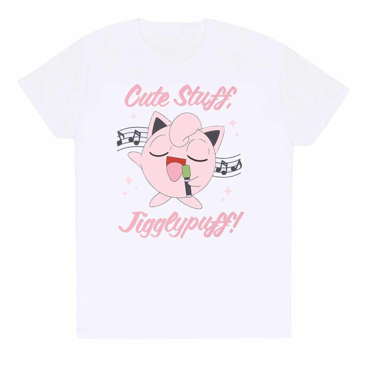 Sing Along Tshirt Damen Weiss S von Pokémon