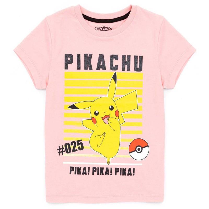 Pokémon - TShirt, 152, Pink von Pokémon