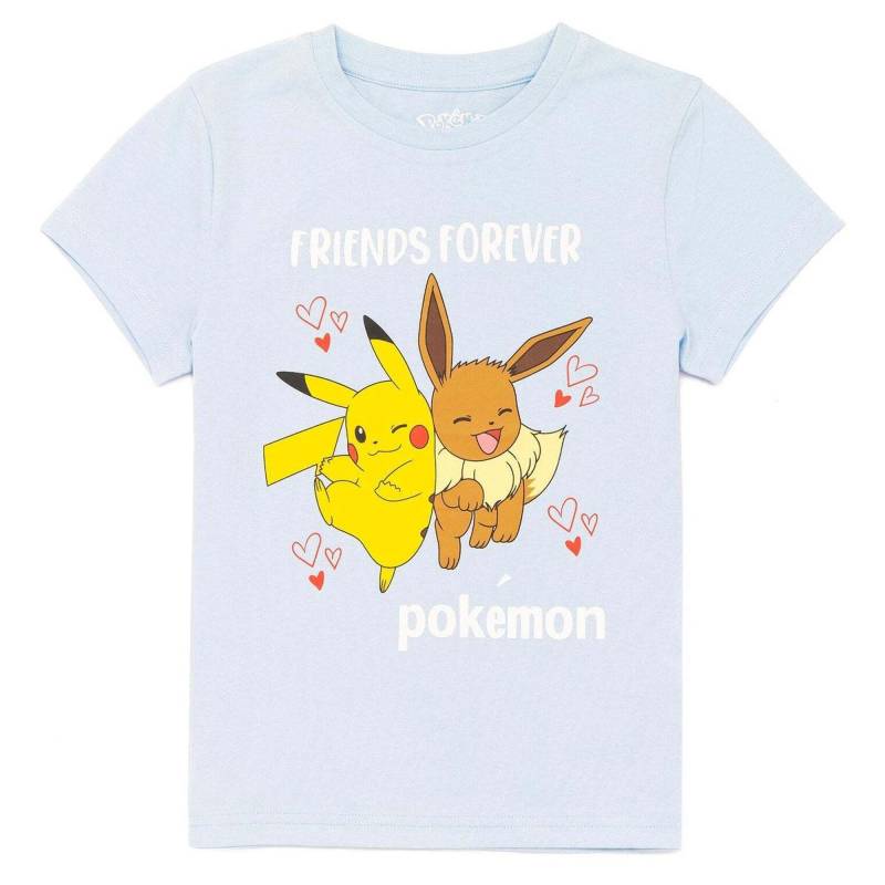 Tshirt Mädchen Taubenblau 110 von Pokémon