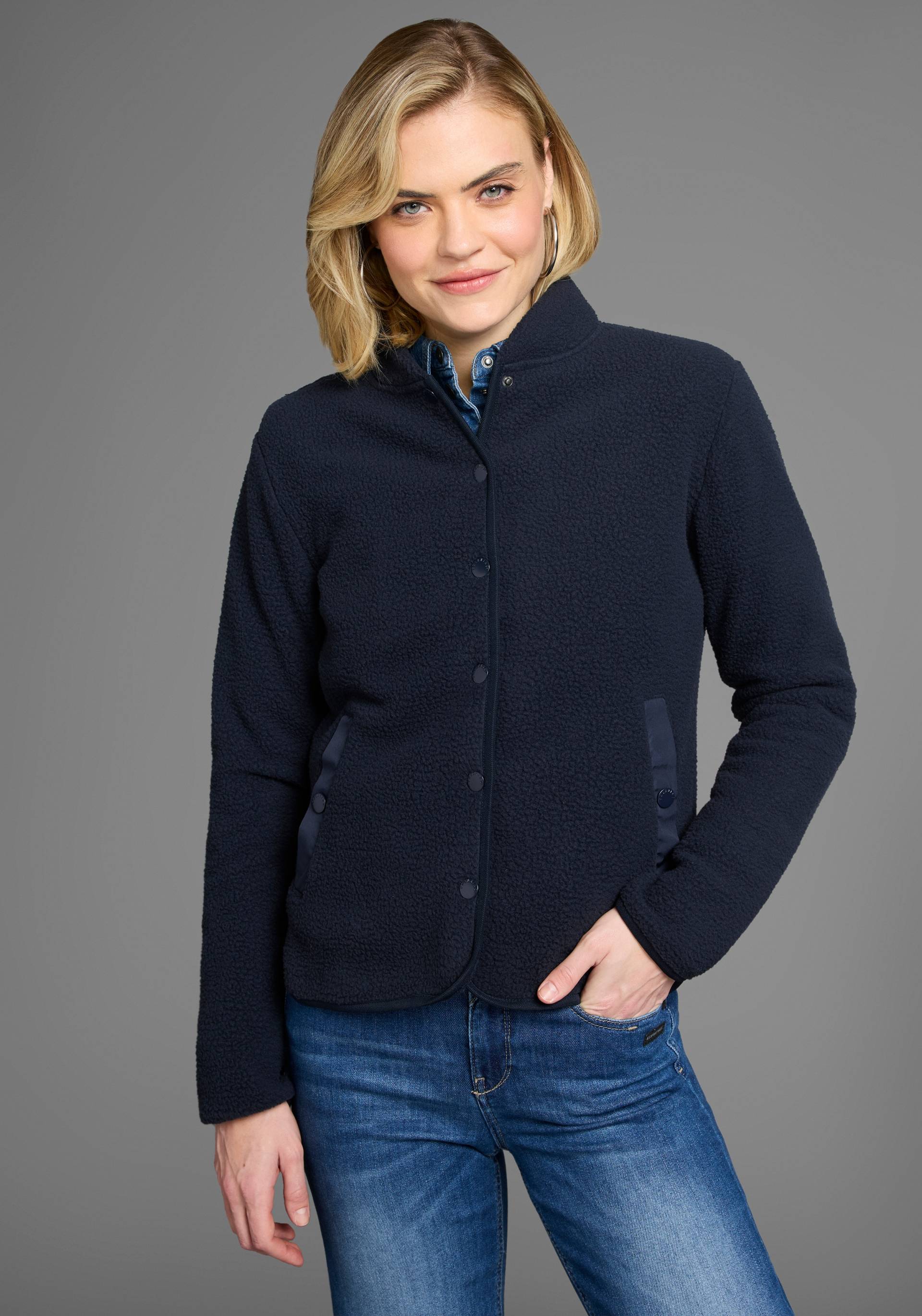 Polarino Fleecejacke, ohne Kapuze, aus Fleece, atmungsaktiv, schnell trocknend Polarino Fleecejacke, ohne Kapuze, aus Fleece, atmungsaktiv, schnell trocknend von Polarino