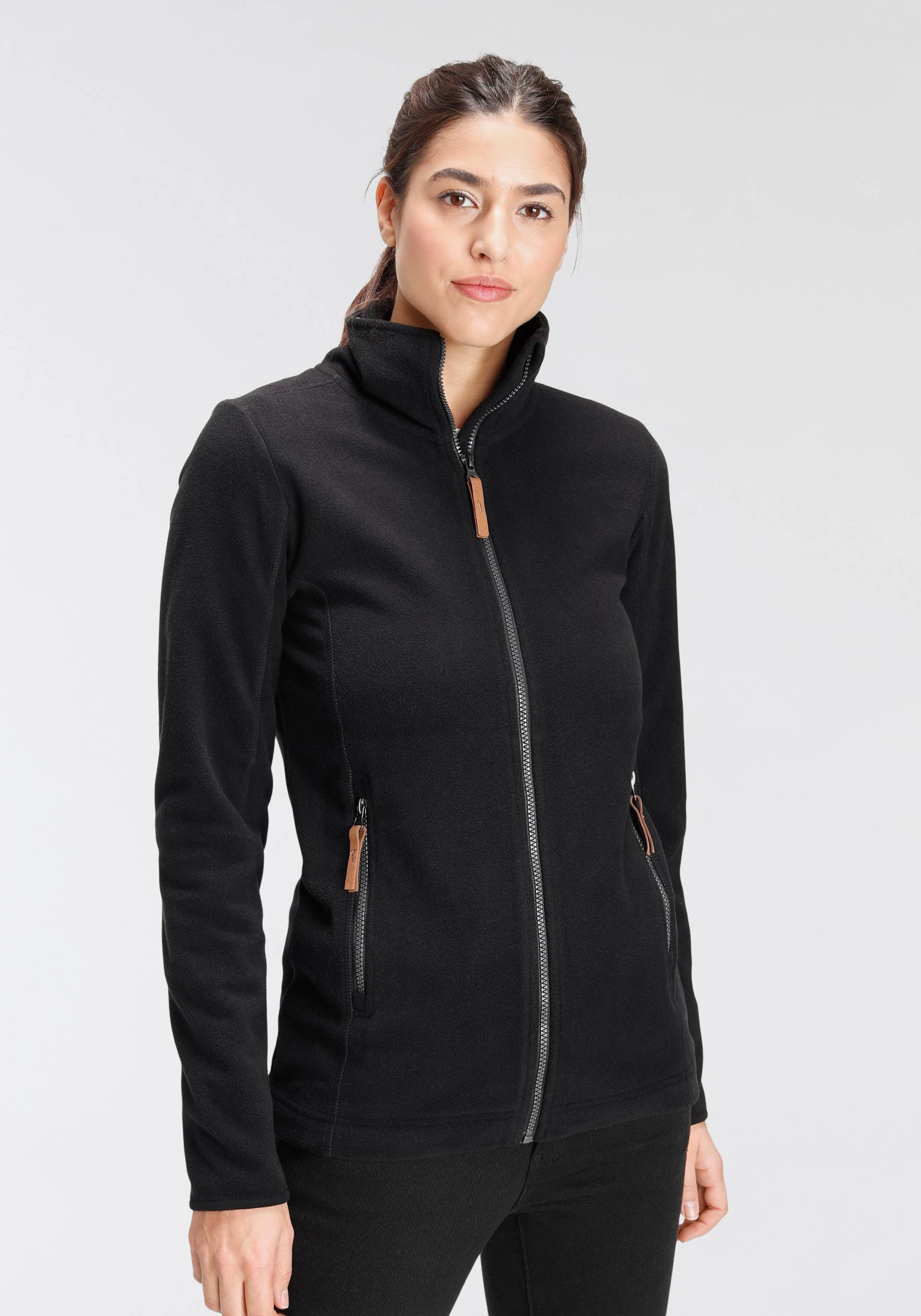 Polarino Fleecejacke, ohne Kapuze, für kalte Tage, aus Fleece, lässiger Look Polarino Fleecejacke, ohne Kapuze, für kalte Tage, aus Fleece, lässiger Look von Polarino