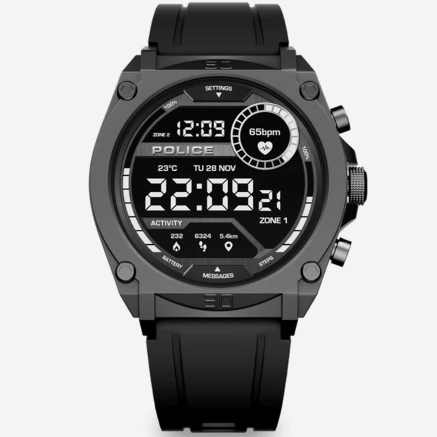 Black Friday Police Smartwatch PEIUN0000102 Freedom of Time Herrenuhr von Police