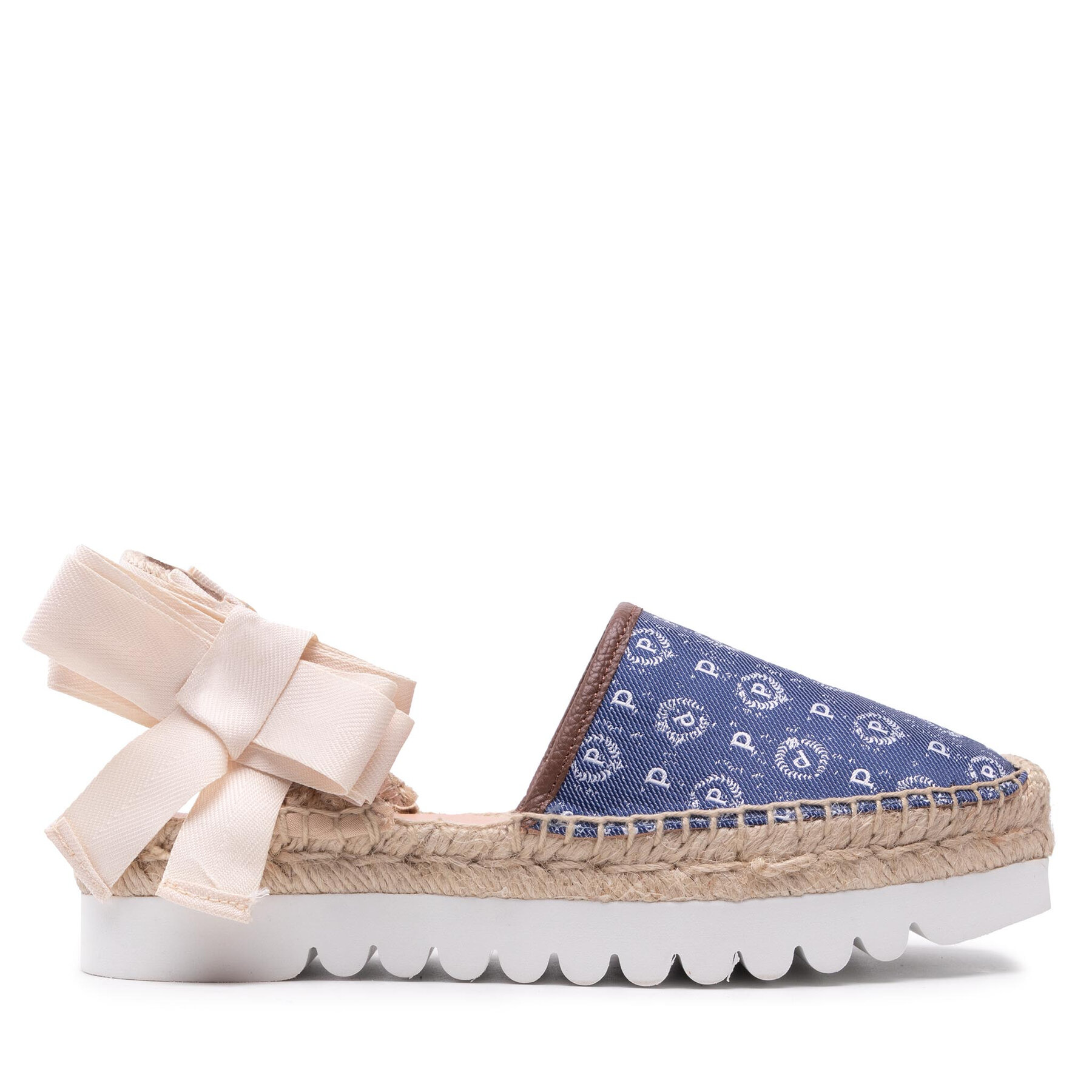 Espadrilles Pollini TA10134G0EQ6D70A Dunkelblau Espadrilles Pollini TA10134G0EQ6D70A Dunkelblau von Pollini