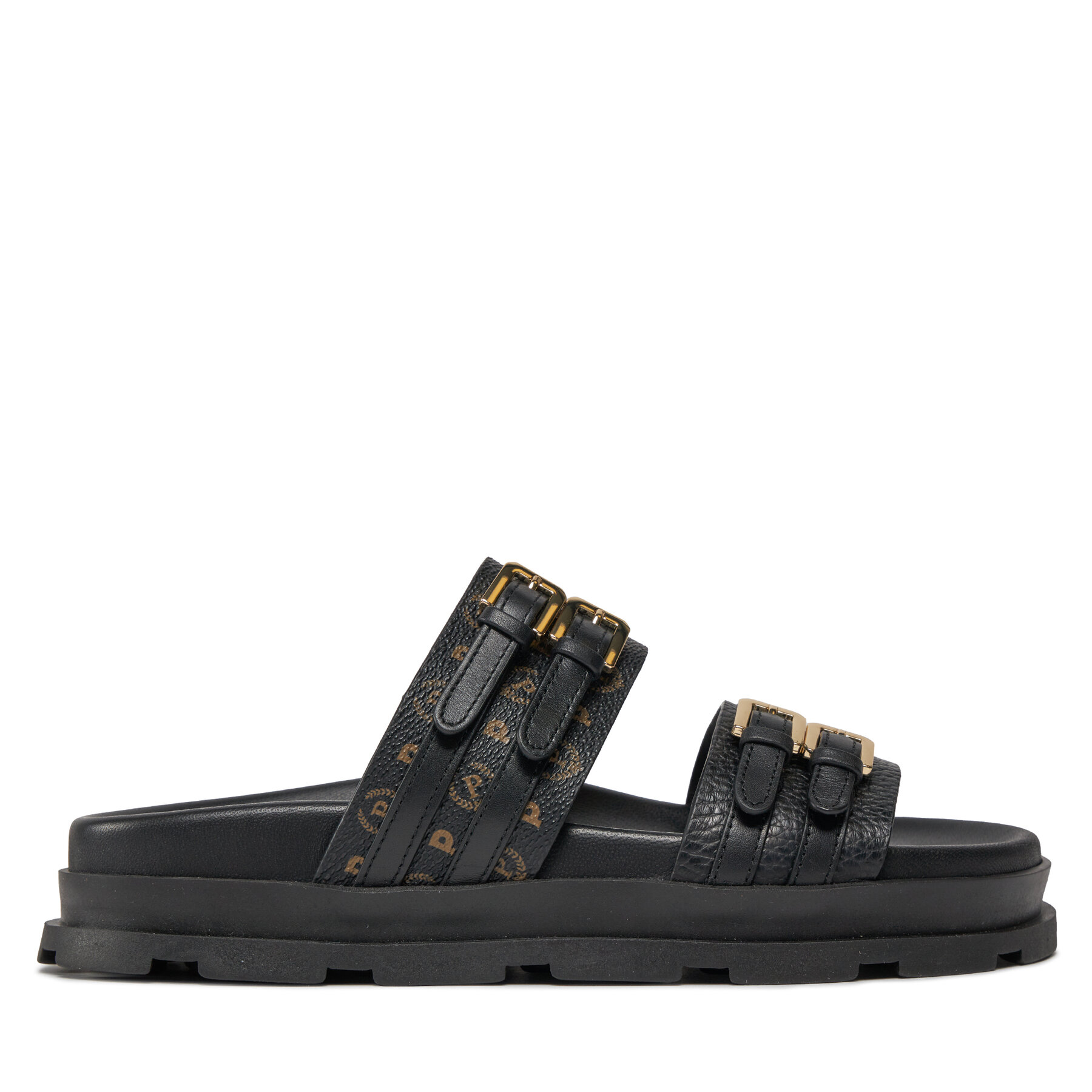 Pantoletten Pollini SA28054G1ITK100A Schwarz Pantoletten Pollini SA28054G1ITK100A Schwarz von Pollini