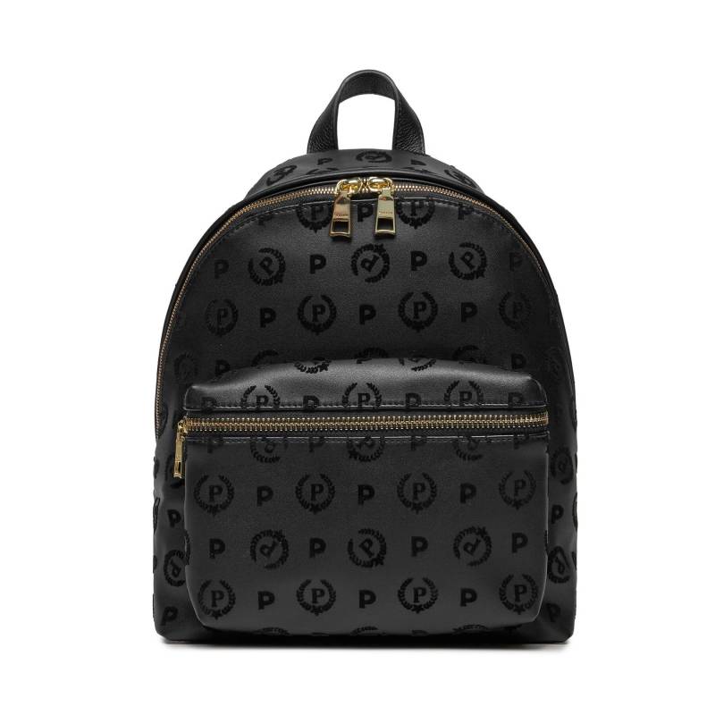 Rucksack Pollini Heritage Flock TE8412PP03Q2900A Schwarz von Pollini