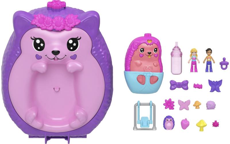 Polly Pocket Spiel »Igel-Mama & Baby Schatulle« von Polly Pocket
