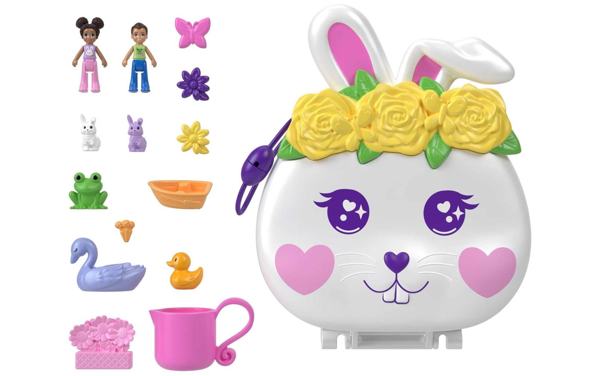 Polly Pocket Spielfigur »Blumen-Häschen Schatulle« Polly Pocket Spielfigur »Blumen-Häschen Schatulle« von Polly Pocket