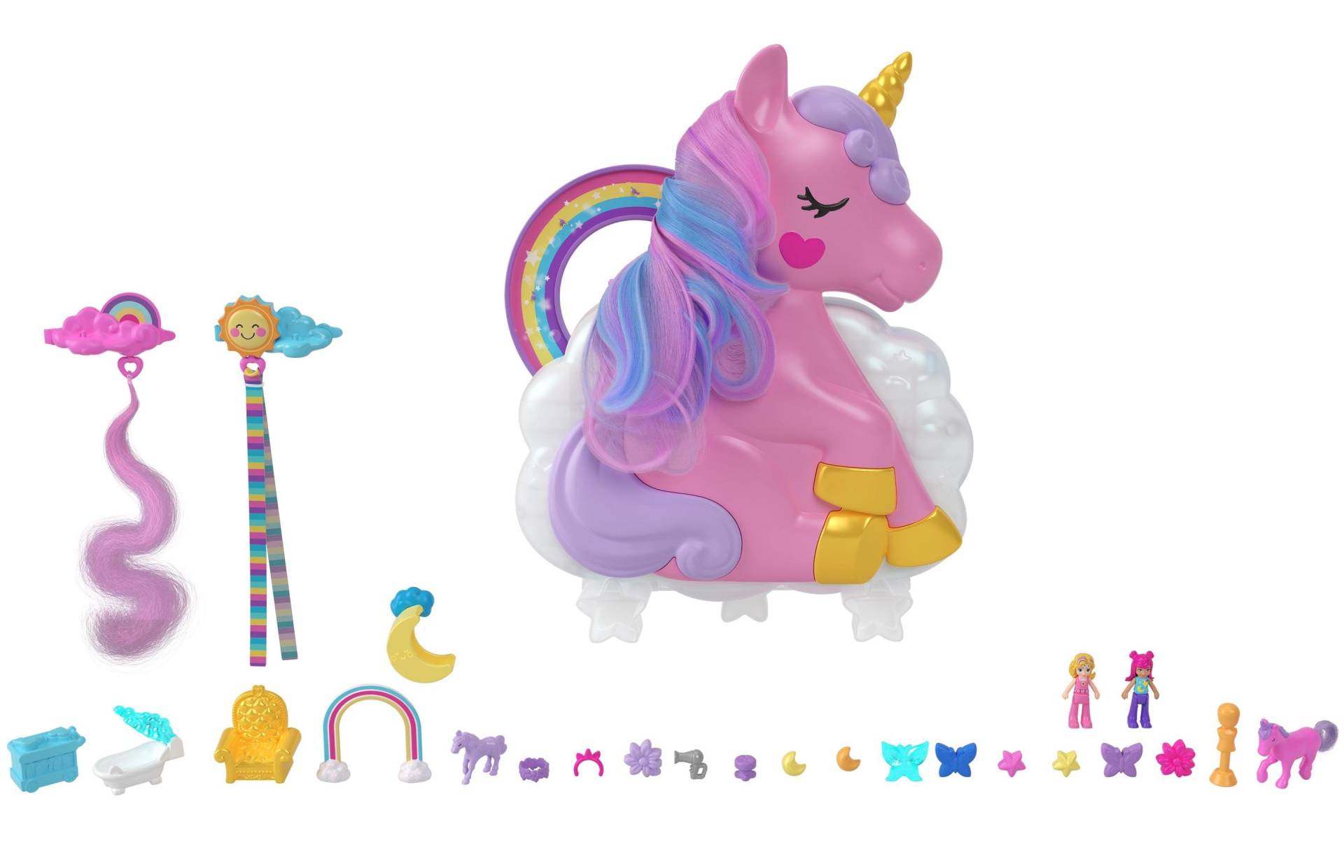 Polly Pocket Spielfigur »Einhorn Haarspiel Schatulle« Polly Pocket Spielfigur »Einhorn Haarspiel Schatulle« von Polly Pocket