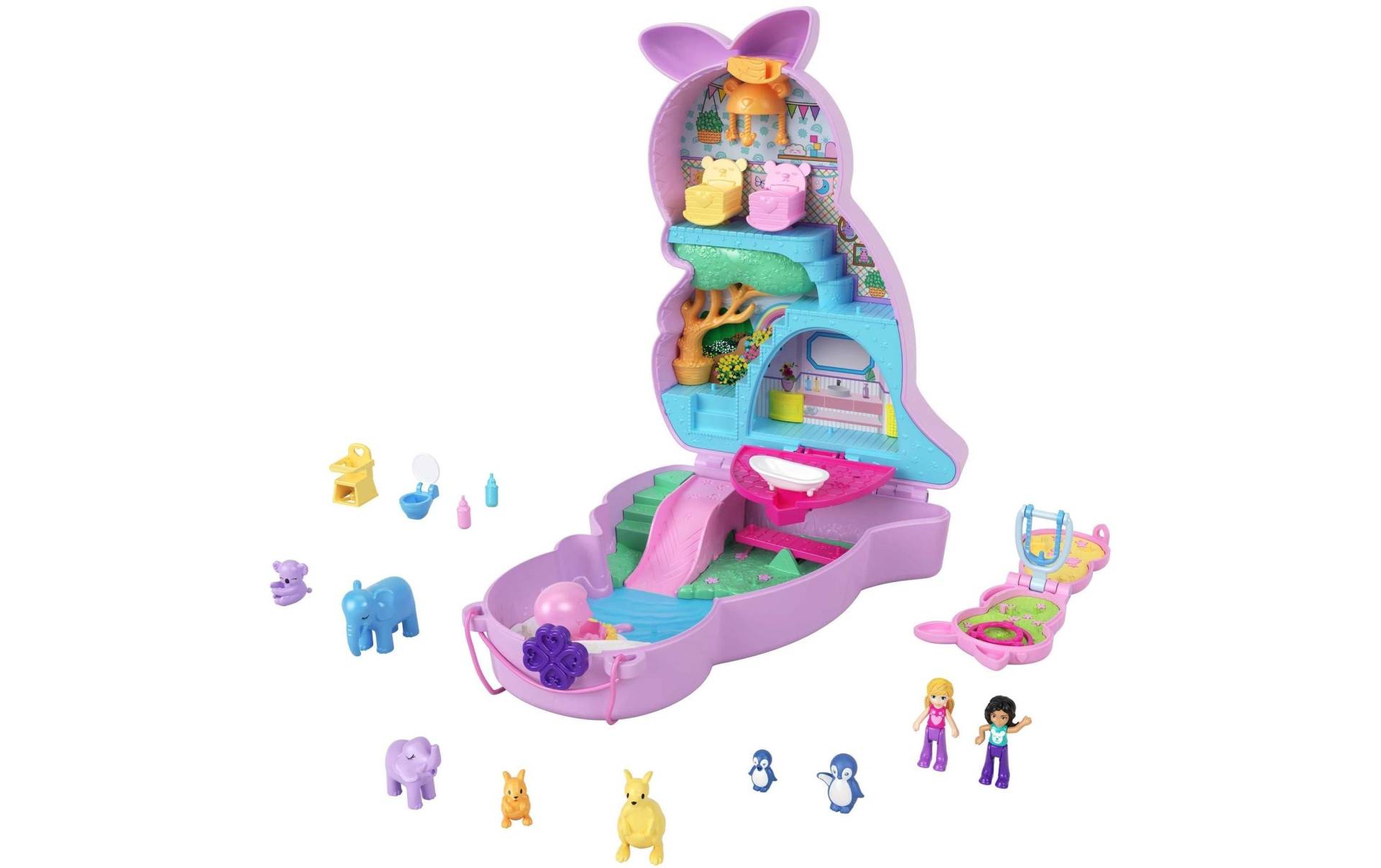 Polly Pocket Spielfigur »Mama & Joey Kangaroo Schatulle« Polly Pocket Spielfigur »Mama & Joey Kangaroo Schatulle« von Polly Pocket